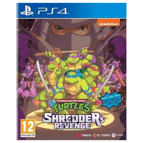PS4 - Teenage Mutant Ninja Turtles Shredder's Revenge (12) Preowned