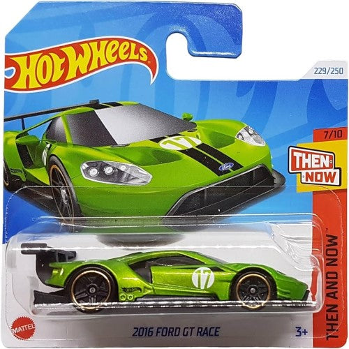 Hot Wheels - Then And Now 229/250 [2024] 2016 Ford GT Race (3+) Preowned
