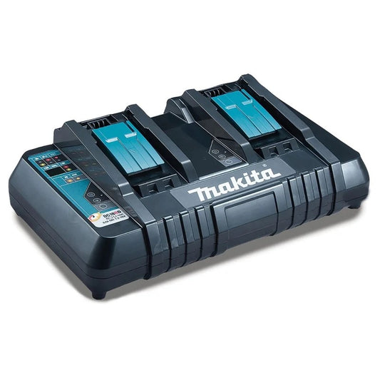MAKITA DC18RD 240V 14.4-18V LXT Twin Port Charger Grade C Collection Only Preowned