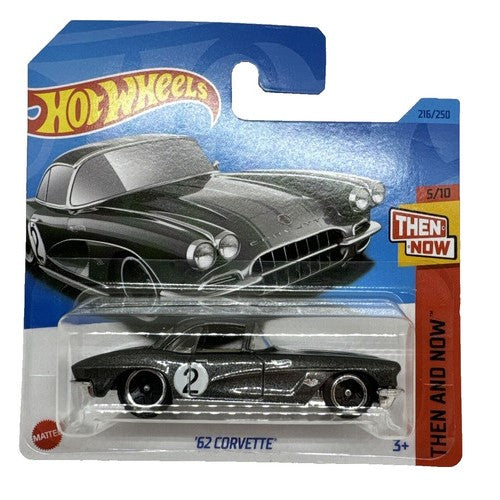 Hot Wheels - Then And Now 216/250 [2023] '62 Corvette (3+) Preowned