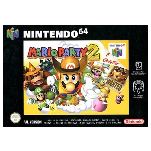 Nintendo 64 - Mario Party 2 (3) Boxed Preowned