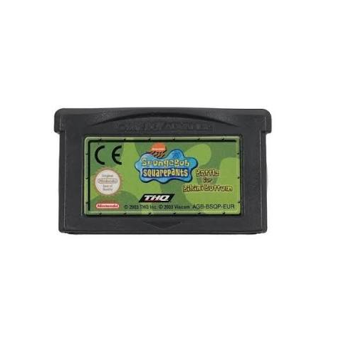 GameBoy Advance - Spongebob Squarepants Battle For Bikini Bottom Unboxed Preowned