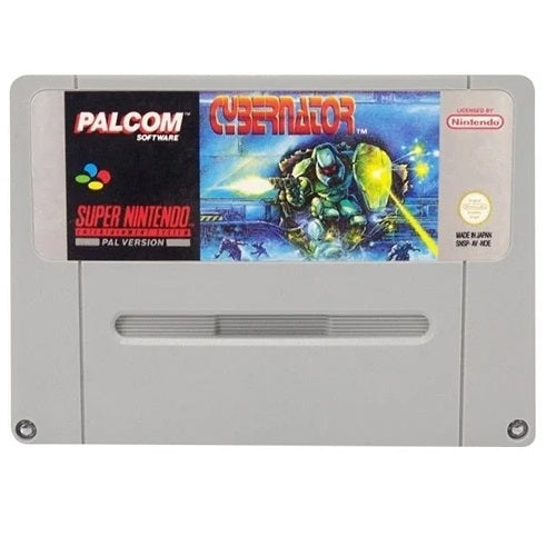 SNES - Cybernator Unboxed Preowned