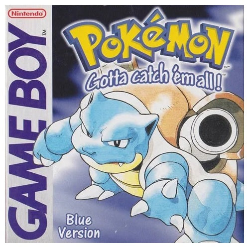 Game Boy - Pokemon: Blue Version (3) No Manual Boxed Preowned
