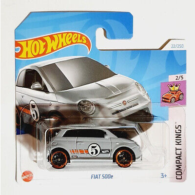 Hot-Wheels Compact Kings Fiat 500e Grade B Preowned