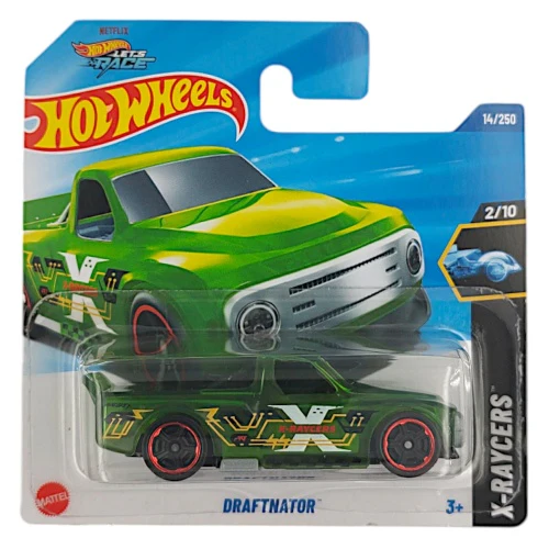 Hot-Wheels - Draftnator X-Racers Green Grade B Preowned