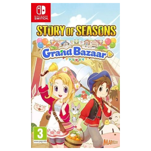 Switch - Story of Seasons: Grand Bazaar (3) Preowned