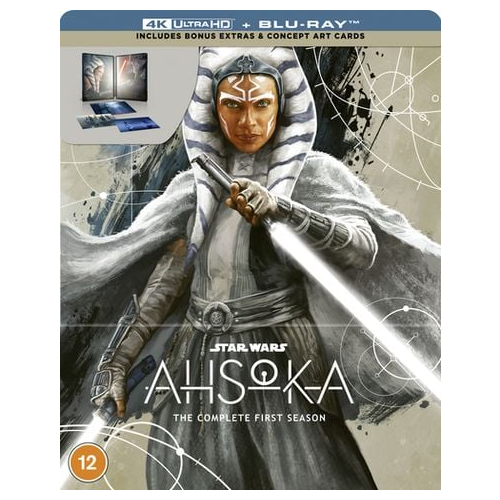 4K Blu-Ray - Star Wars: Ahsoka - Season 1 (12) 4K UHD Limited Ed. Steelbook Preowned
