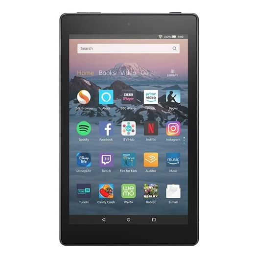 Amazon Fire HD 8 (2018) 16GB Wi-Fi Black Grade C Preowned