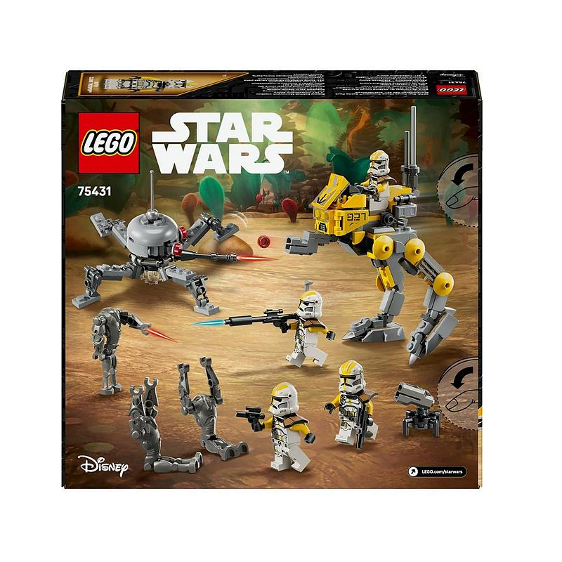 Lego - 75431 - Star Wars 327th Star Corps Clone Troopers Battle Pack (7+) Preowned