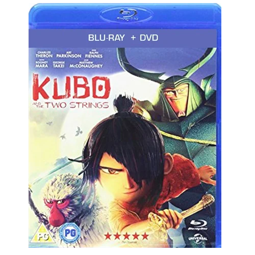 Blu-Ray - Kubo & The Two Strings (PG) Preowned