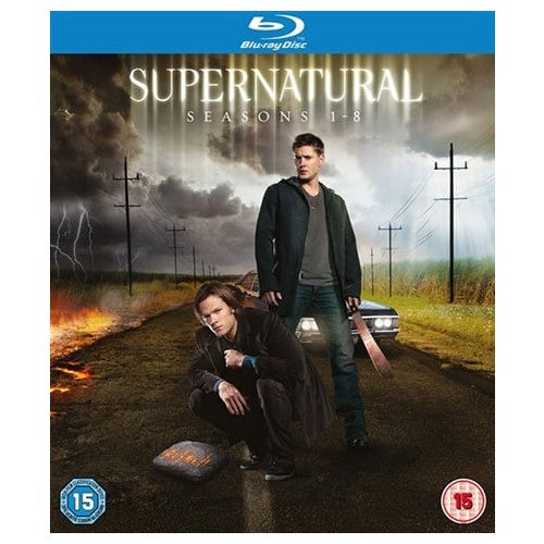 Blu-Ray Boxset - Supernatural Seasons 1-8 (15) Preowned