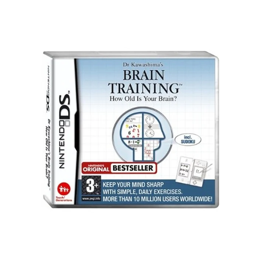 DS - Brain Training How Old Is Your Brain (3+) Preowned