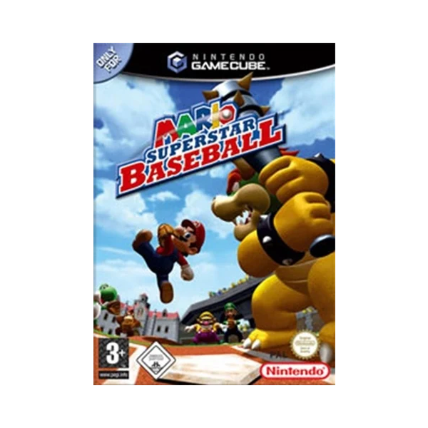 Gamecube - Mario Superstar Baseball + Manual Boxed (3) Preowned