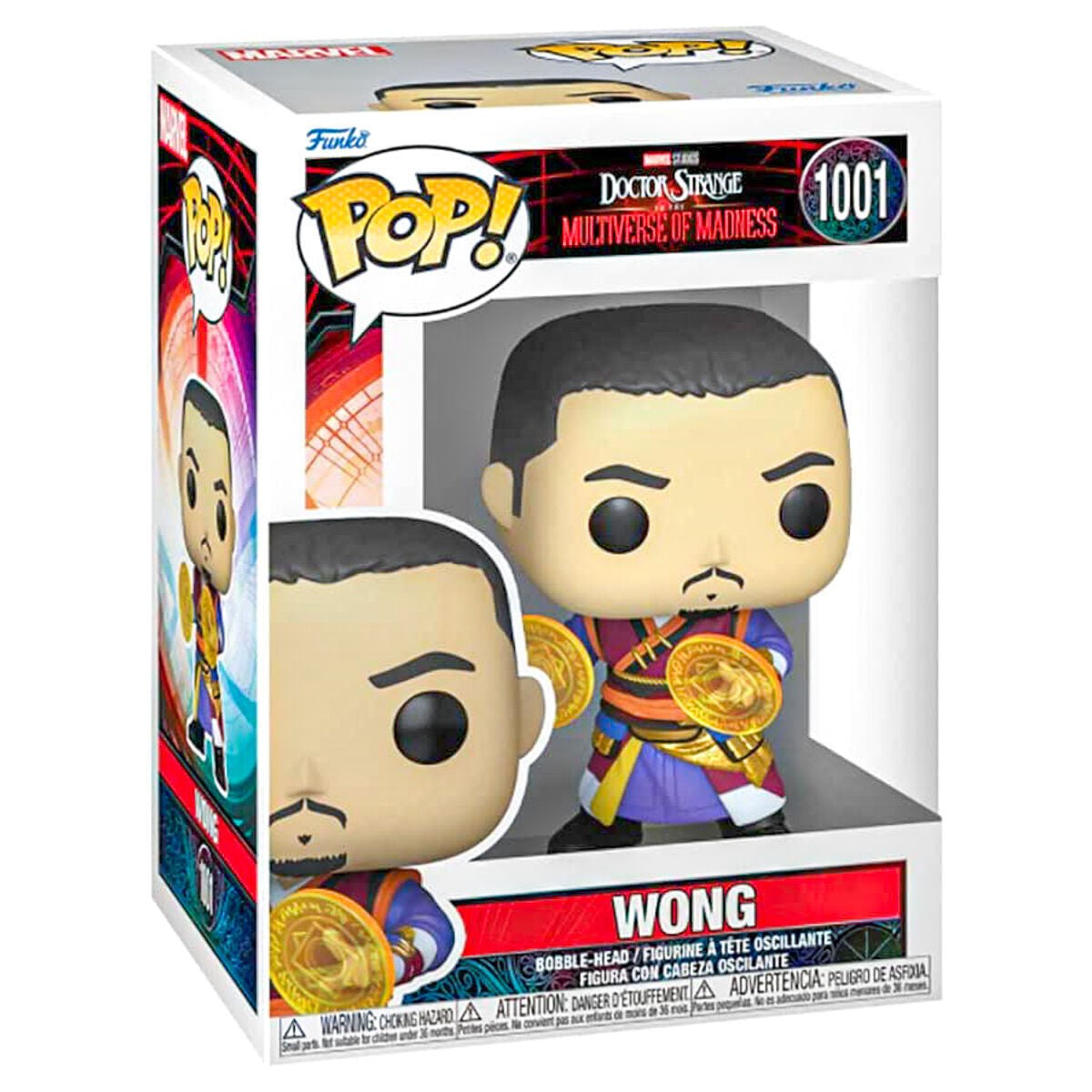 Funko Pop! - Doctor Strange In The Multiverse Of Madness [1001] Wong (3) Preowned