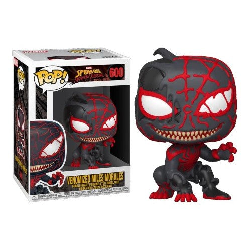 Funko Pop! - Spider-Man Maximum Venom [600] Venomized Miles Morales (3+) Preowned