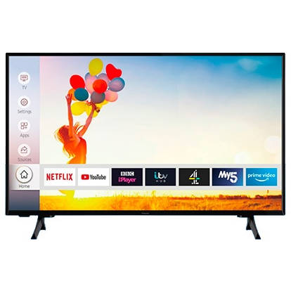 Polaroid P43FPA2031A 43" LED Full HD Smart TV Grade B Preowned Collection Only
