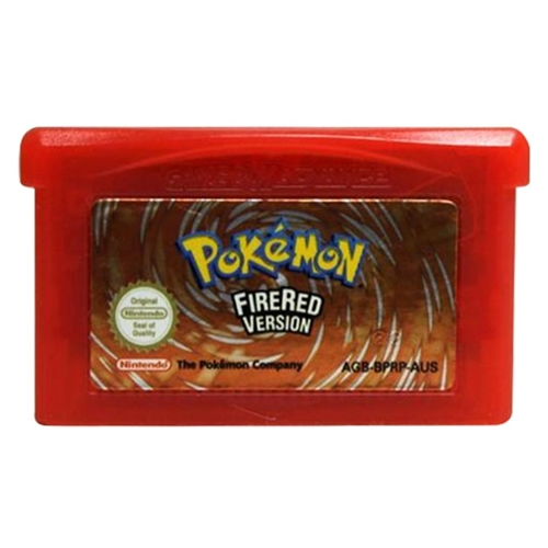 GameBoy Advance - Pokemon FireRed Version Unboxed (3+) Preowned