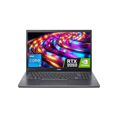 Acer A515-57 Intel Core i7-1255U 16GB Ram 1TB SSD RTX 2050 15" Windows 11 Grade C Preowned