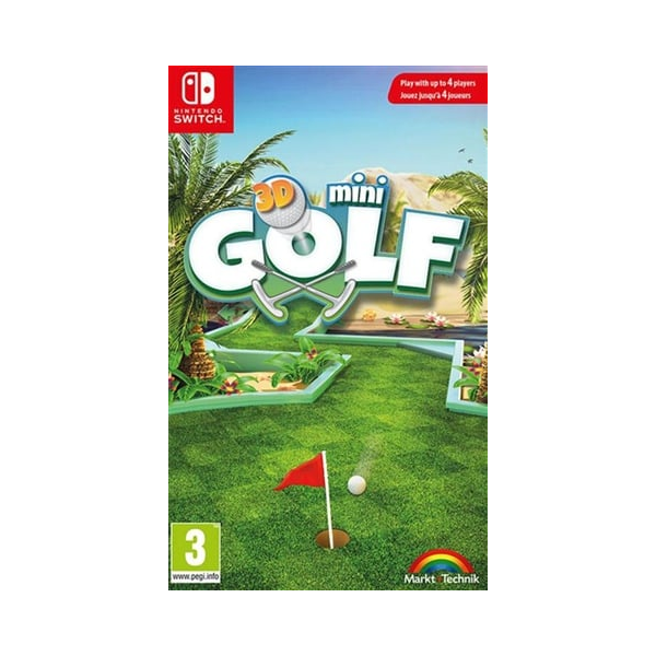 Switch  - 3D Mini Golf (3) Preowned