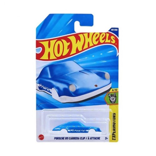 Hot Wheels - Experimotors 187/250 Porsche 911 Carrera Clip/A Attache Preowned