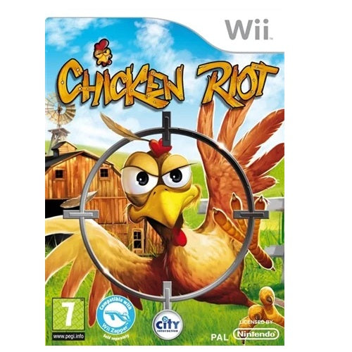 Wii - Chicken Riot (7) Preowned