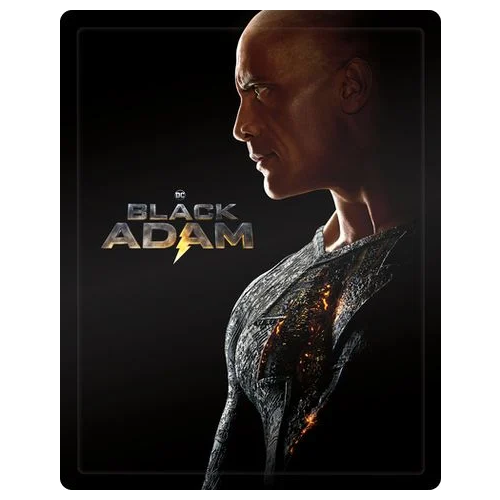 4K - Black Adam (12) 2022 4K UHD+BR Limited Ed. Steelbook Preowned