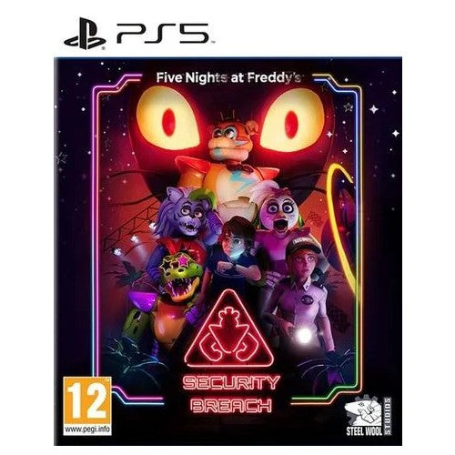 PS5 - Five Nights At Freddys Security Breach (12) Preowned