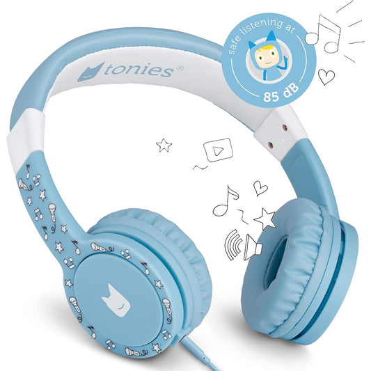 Tonies Official Wired Over Ear Headphones Blue Preowned