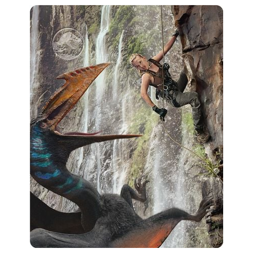 4K Blu-Ray - Jurassic World: Rebirth (12) 2025 4K UHD+BR Cliff Steelbook Preowned