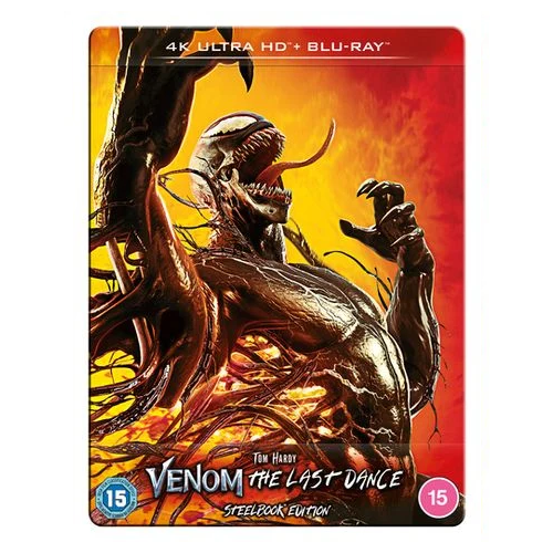 4K Blu-Ray - Venom: The Last Dance (15) 2024 4k UHD+BR Steelbook Preowned