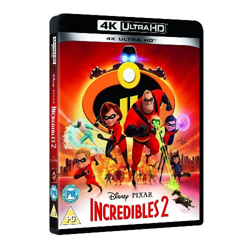 4K Blu-Ray - Incredibles 2 (PG) Preowned