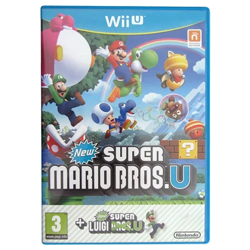 Wii U - New Super Mario Bros.U & Super Luigi U (3) Preowned