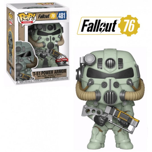 Funko Pop! - Fallout 76 [481] T-51 Power Armor (3) Preowned