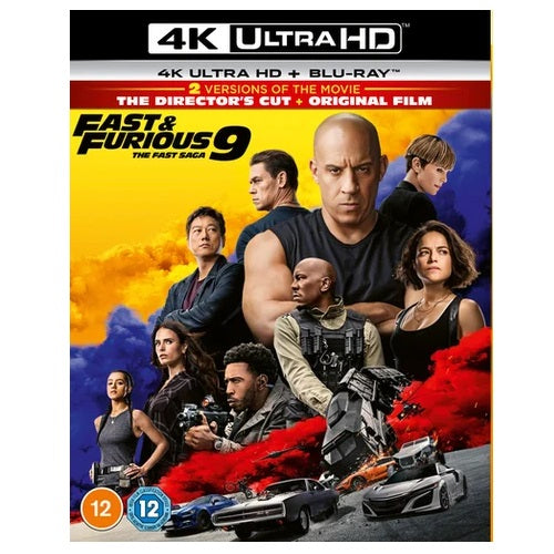 4K Blu-Ray - Fast & Furious 9 (12) Preowned