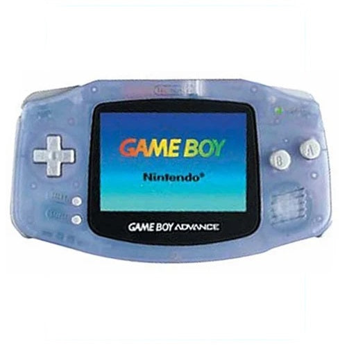 Nintendo Game Boy Advance Console Glacier Discounted Preowned