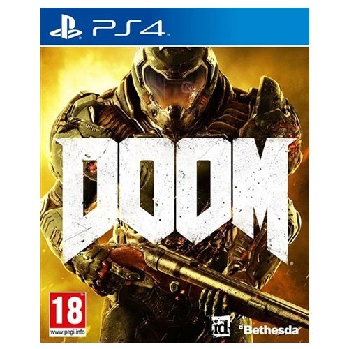 PS4 - Doom (2016) (18) Preowned