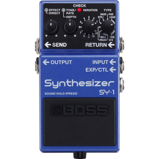 Boss SY-1 Synthesizer Guitar Pedal Grade B Preowned