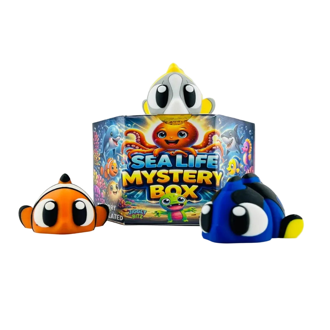 Jiggly Bitz - Sea Life Mystery Box (3+) Sealed