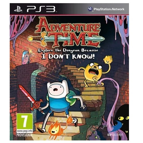 PS3 - Adventure Time Explore the Dungeon Because I Don't Know(7) Preowned
