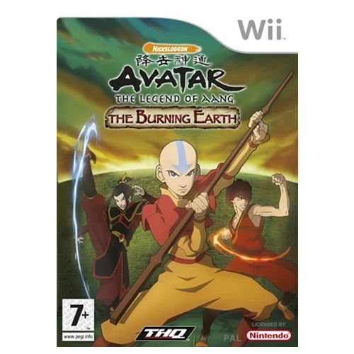 Wii - Avatar The Legend Of Aang The Burning Earth (7+) Preowned