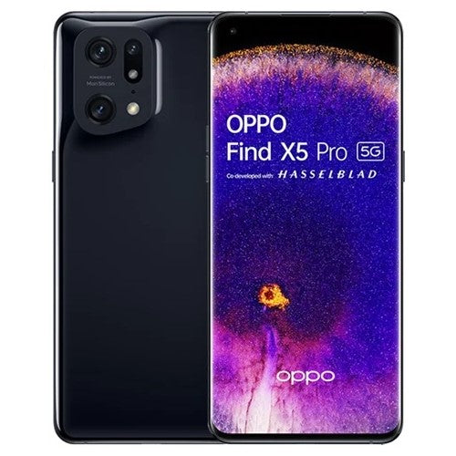 Oppo Find X5 Pro 5G 256GB Dual Sim Unlocked Glaze Black Grade B Preowned