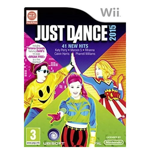 Wii - Just Dance 2015 (3) Preowned
