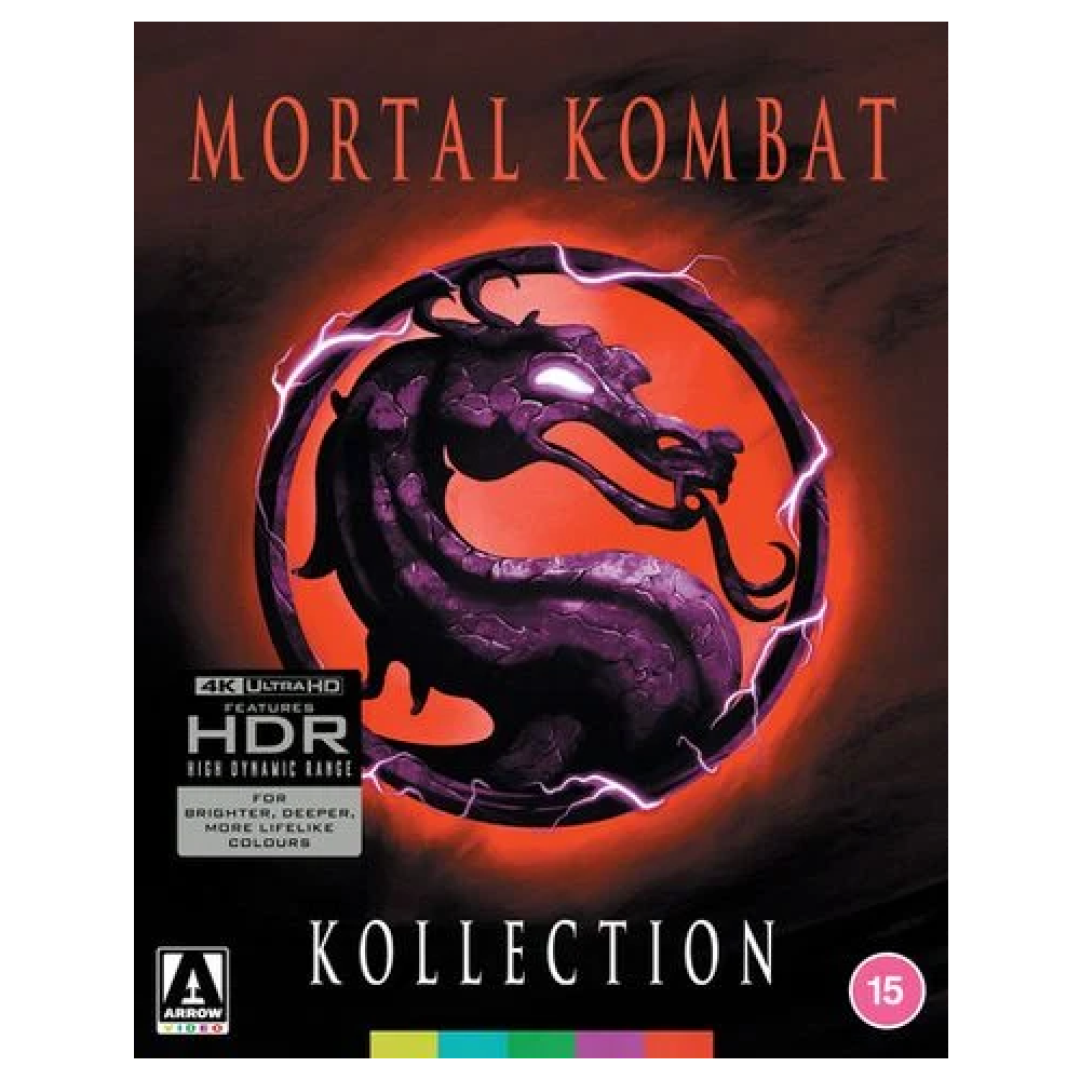 4K Blu-Ray - Mortal Kombat Kollection (15) Arrow Video 4K (2 Disc) Limited Edition (15) Preowned