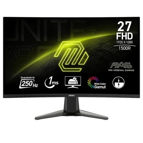 MSI Mag 27C6X 27" 250Hz FHD Curved LED Gaming Monitor Grade B Preowned Collection Only