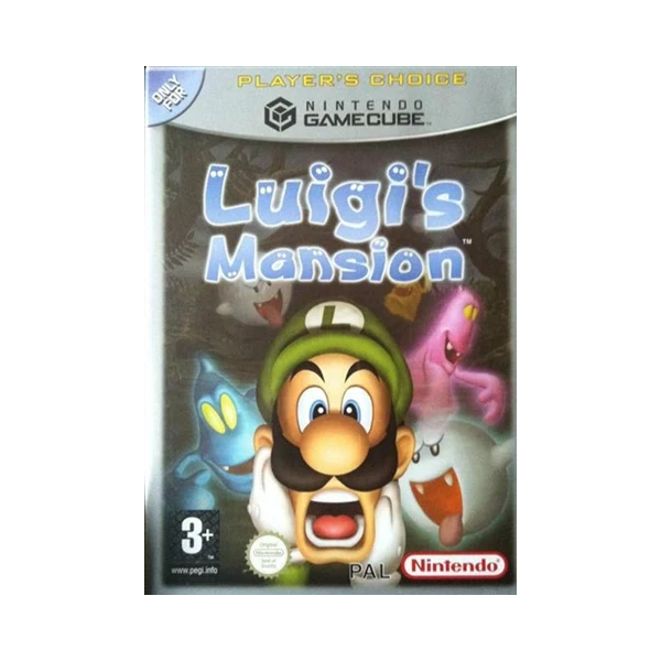 Gamecube - Luigi's Mansion (3) Preowned