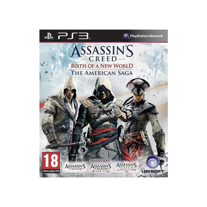 PS3 - Assassin's Creed: Birth Of A New World The American Saga (18) Preowned