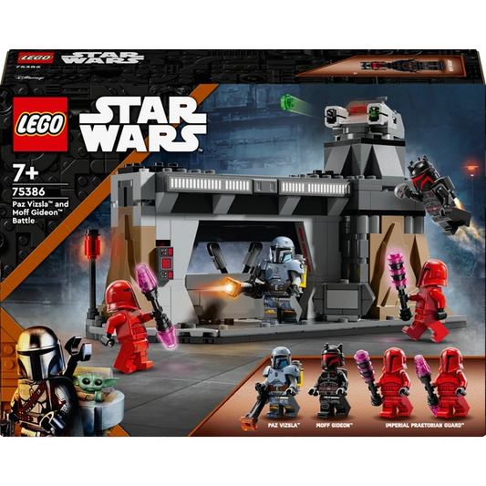 LEGO - 75386 - Star Wars Paz Vizsla And Moff Gideon Battle (7+) Preowned