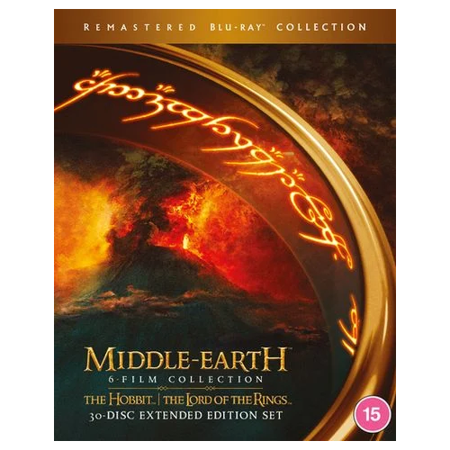 Blu-Ray Boxset - Middle Earth Six Fim Collection (15) Preowned