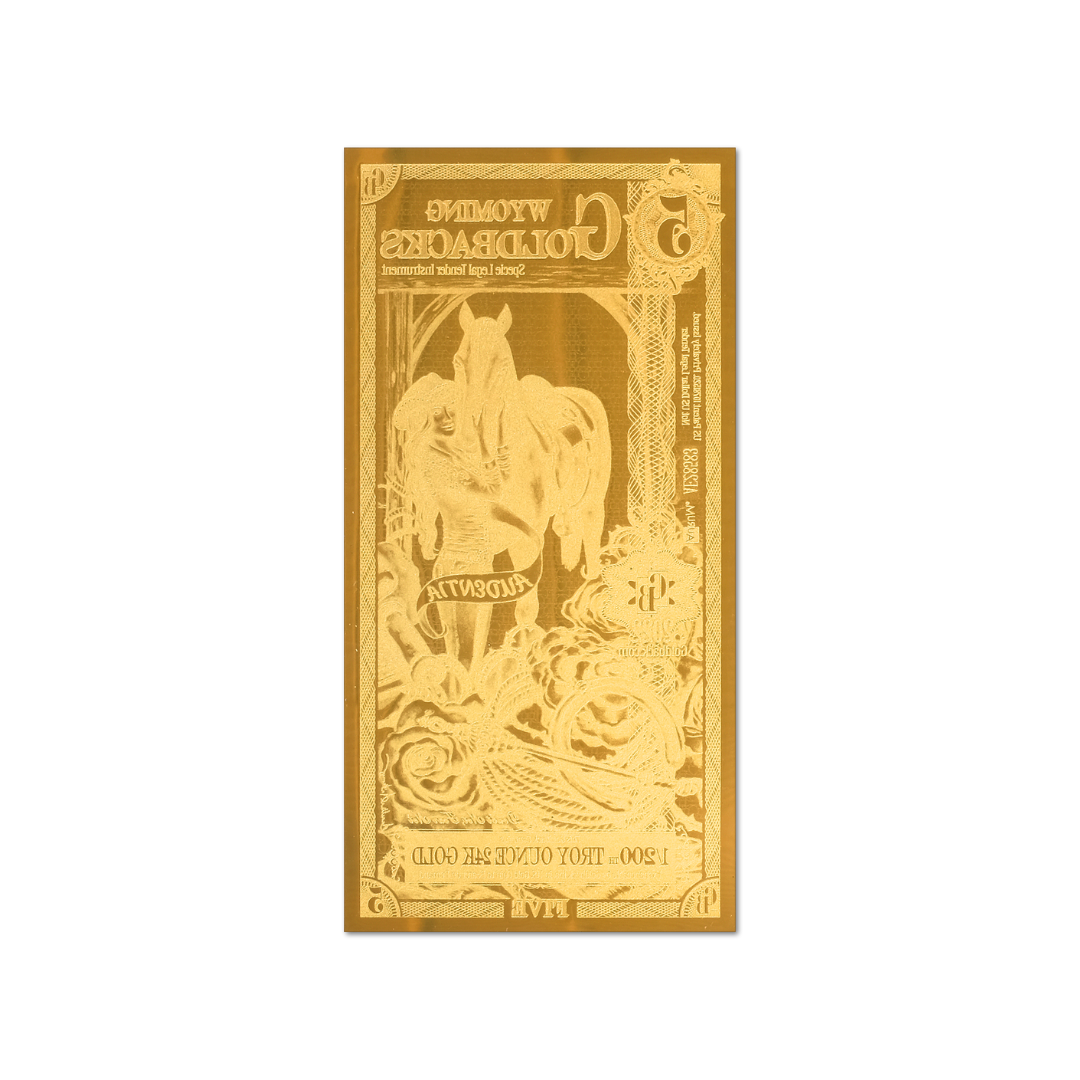 5 Goldback - Wyoming